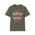 New Day T-Shirt — "It’s a New Day, Rise N' Shine" Positive Graphic Tee